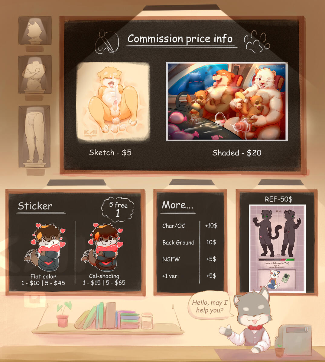 Price sheet